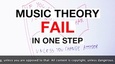 music theory fail