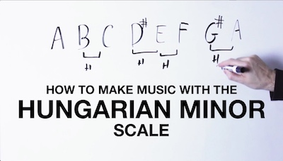 Hungarian minor chords
