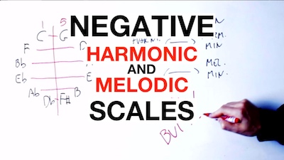 negative harmony exotic scales