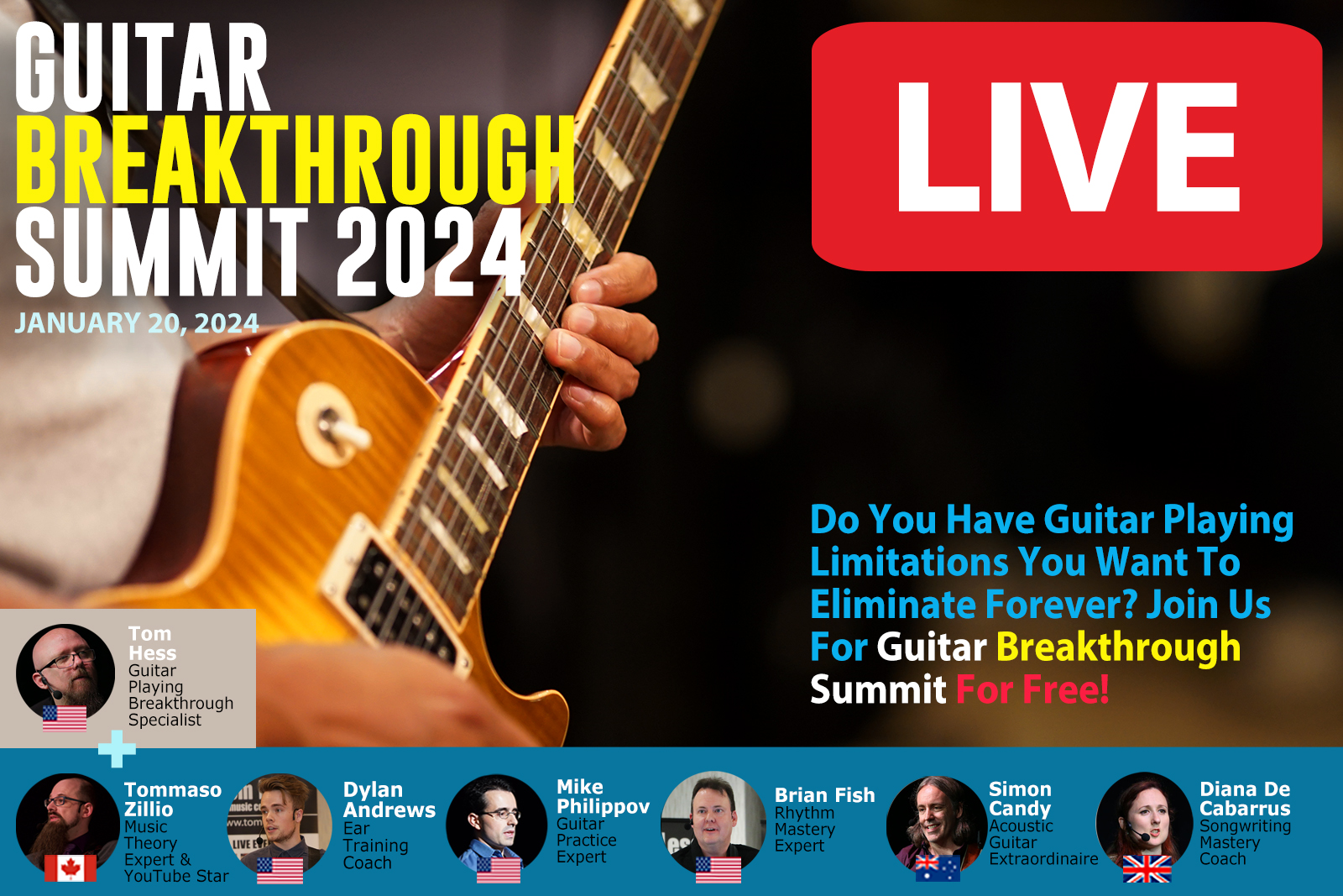 Guitar Breakthrough Summit 2025