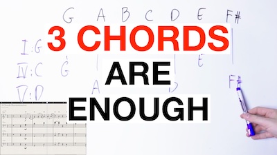 3 chords harmonization
