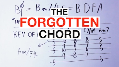 half diminished chord