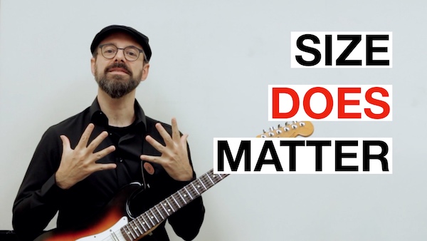 hand size guitar problem