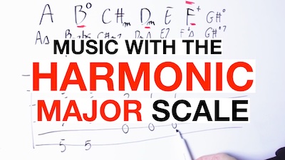 harmonic major scale