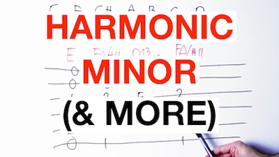 How To Make Music With The Harmonic Minor Scale