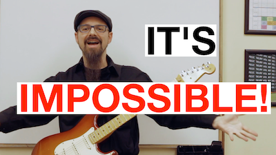 impossible guitar lesson