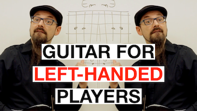 left-handed guitar