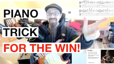 how to pivot a guitar lick