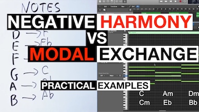 negative harmony modal exchange