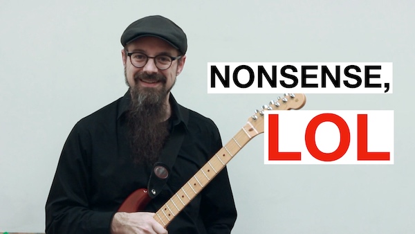 no nonsense video comment