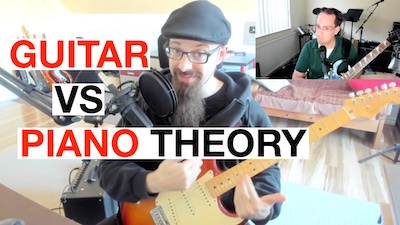 piano guitar theory