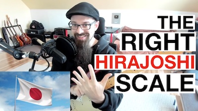 hirajoshi scales