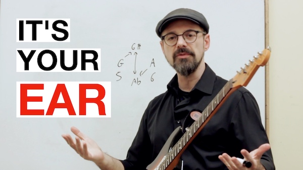 Why sharp 5 and flat 6 sound different despite being the same pitch on guitar