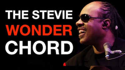 stevie wonder chord