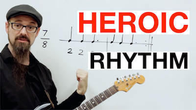superhero rhythm guitar