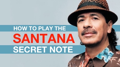 Carlos Santana note